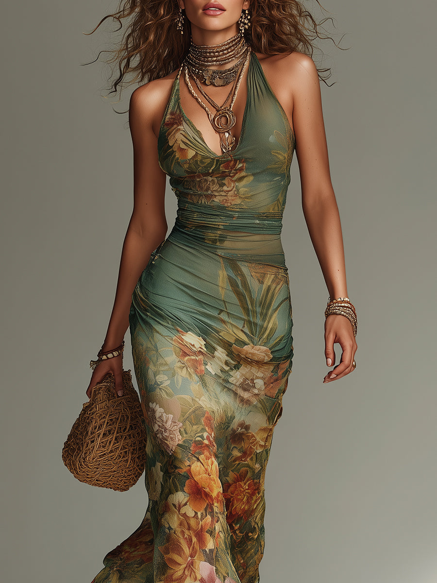 Shea | Floral Maxi Dress