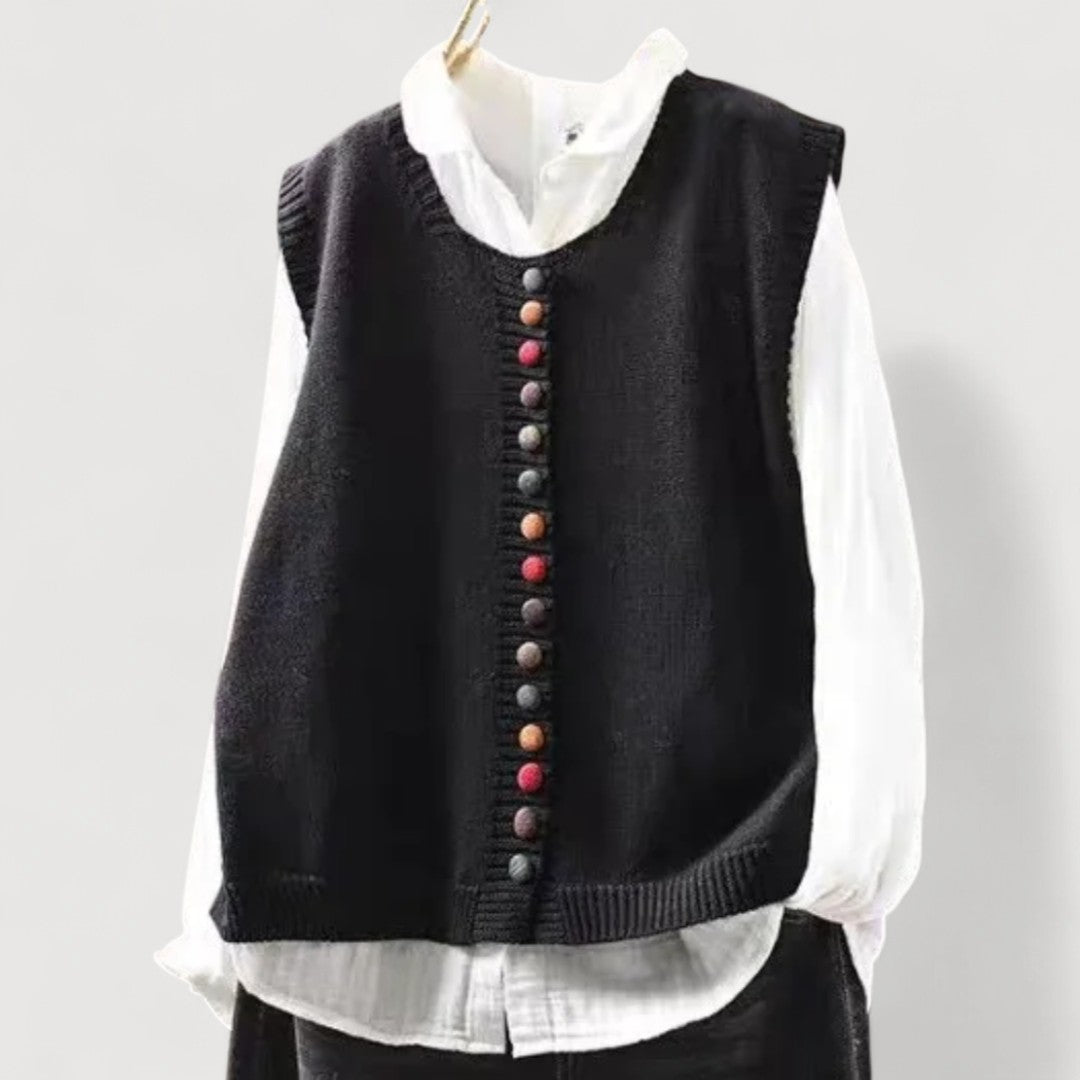 ALINA – CLASSIC KNITTED VEST