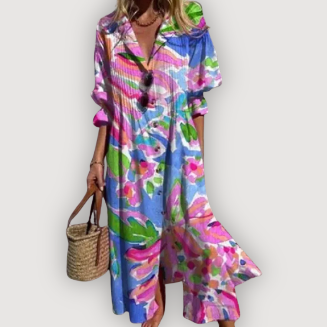 SERENA – FLORAL MAXI DRESS