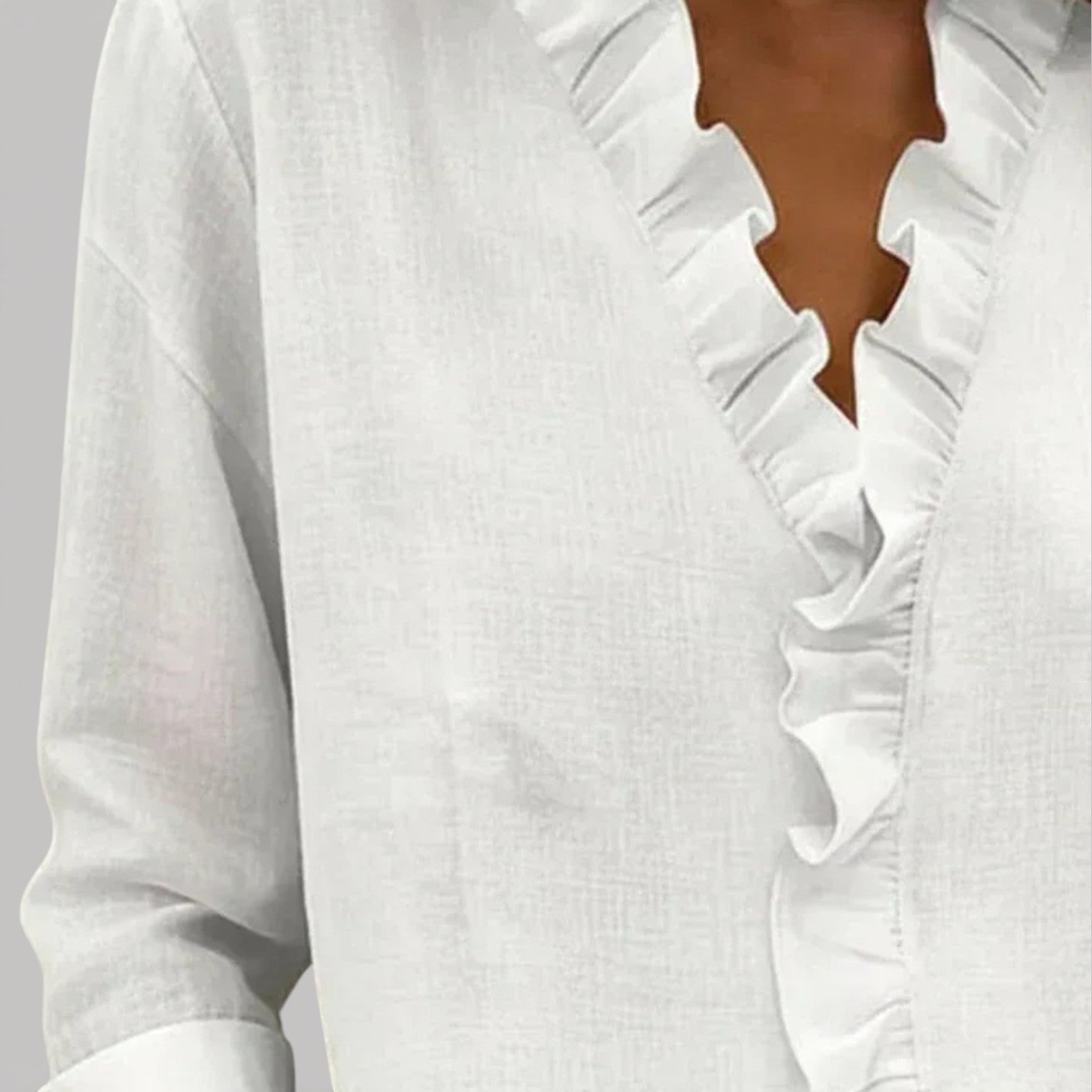 CRISTINE – RUFFLED BLOUSE