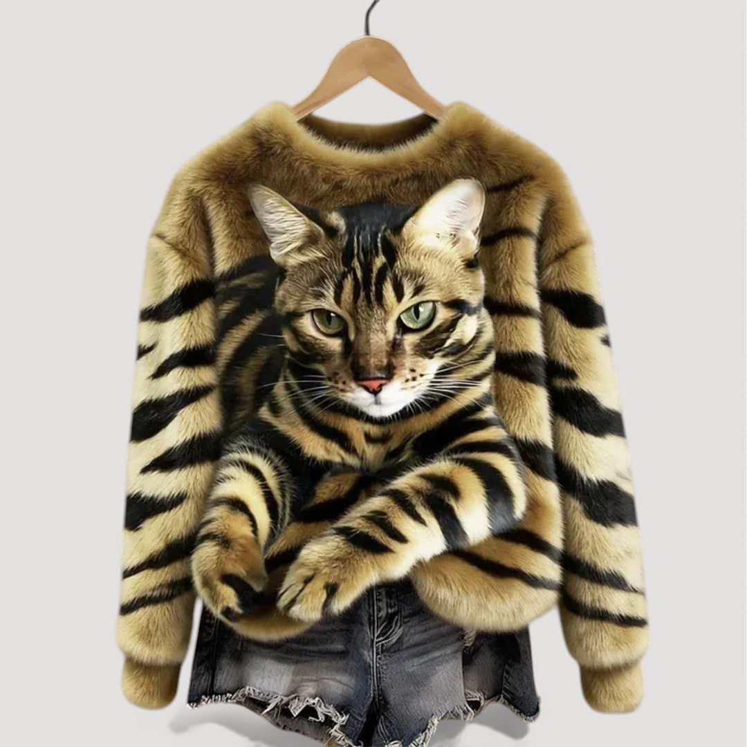 CLAUDINE – COSY CAT JUMPER