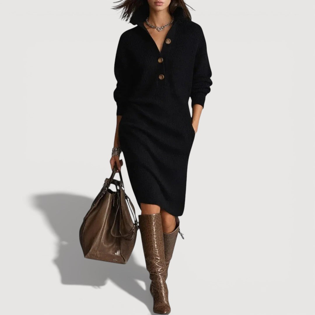 ALESSIA – COSY KNIT DRESS