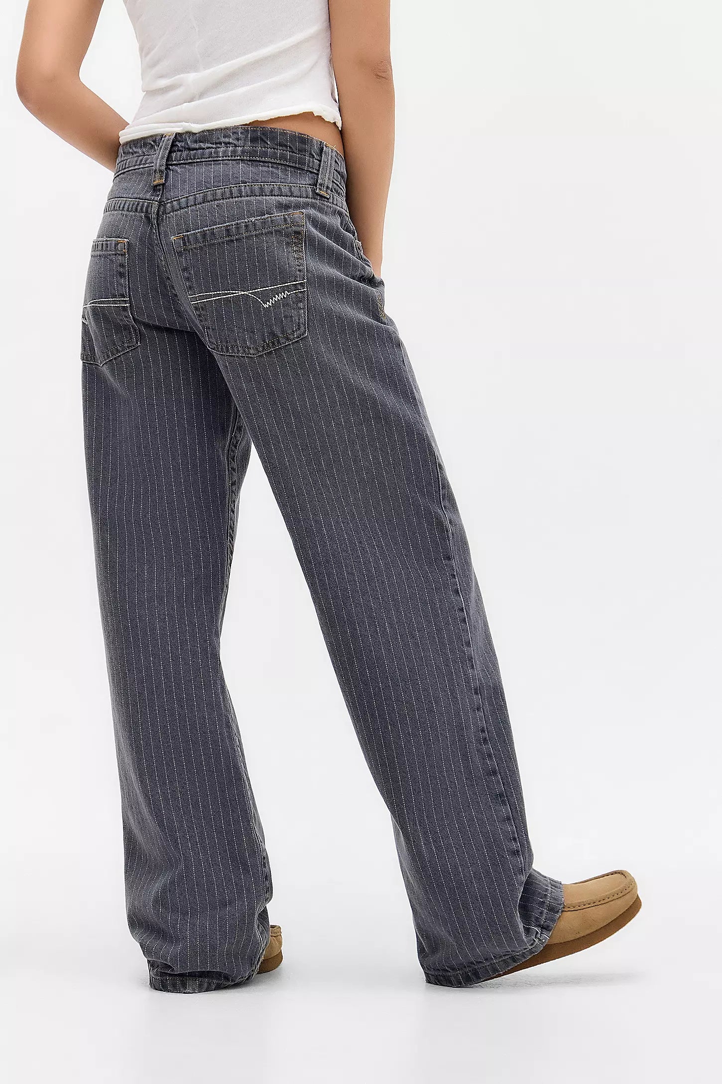 Zena | Pinstripe Jeans
