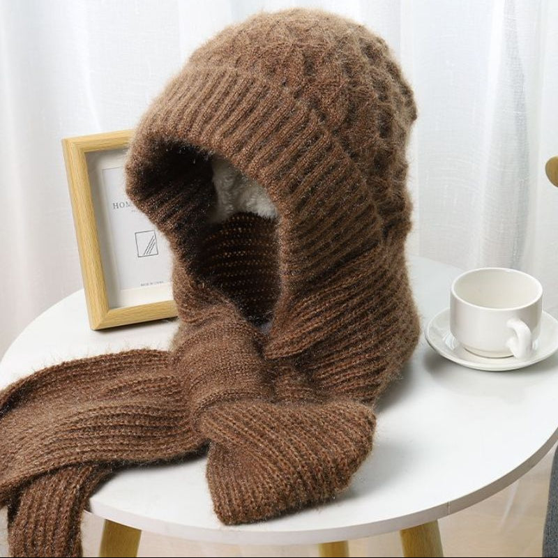 TALIA – WINTER HOODED SCARF