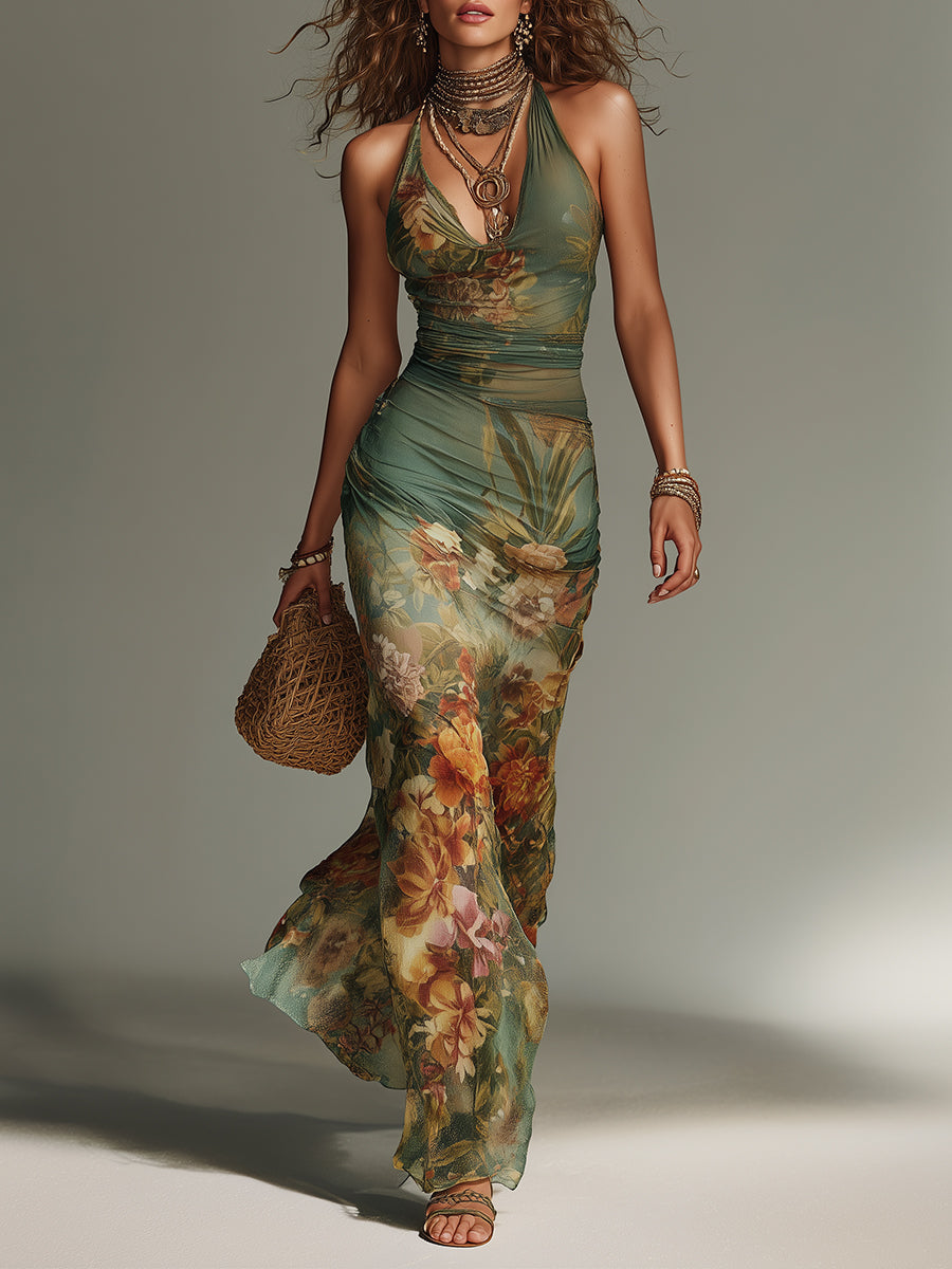 Shea | Floral Maxi Dress