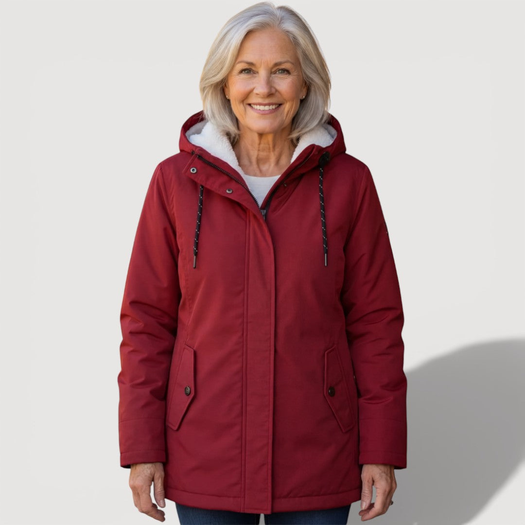 NATASHA – FLEECE LINED COAT