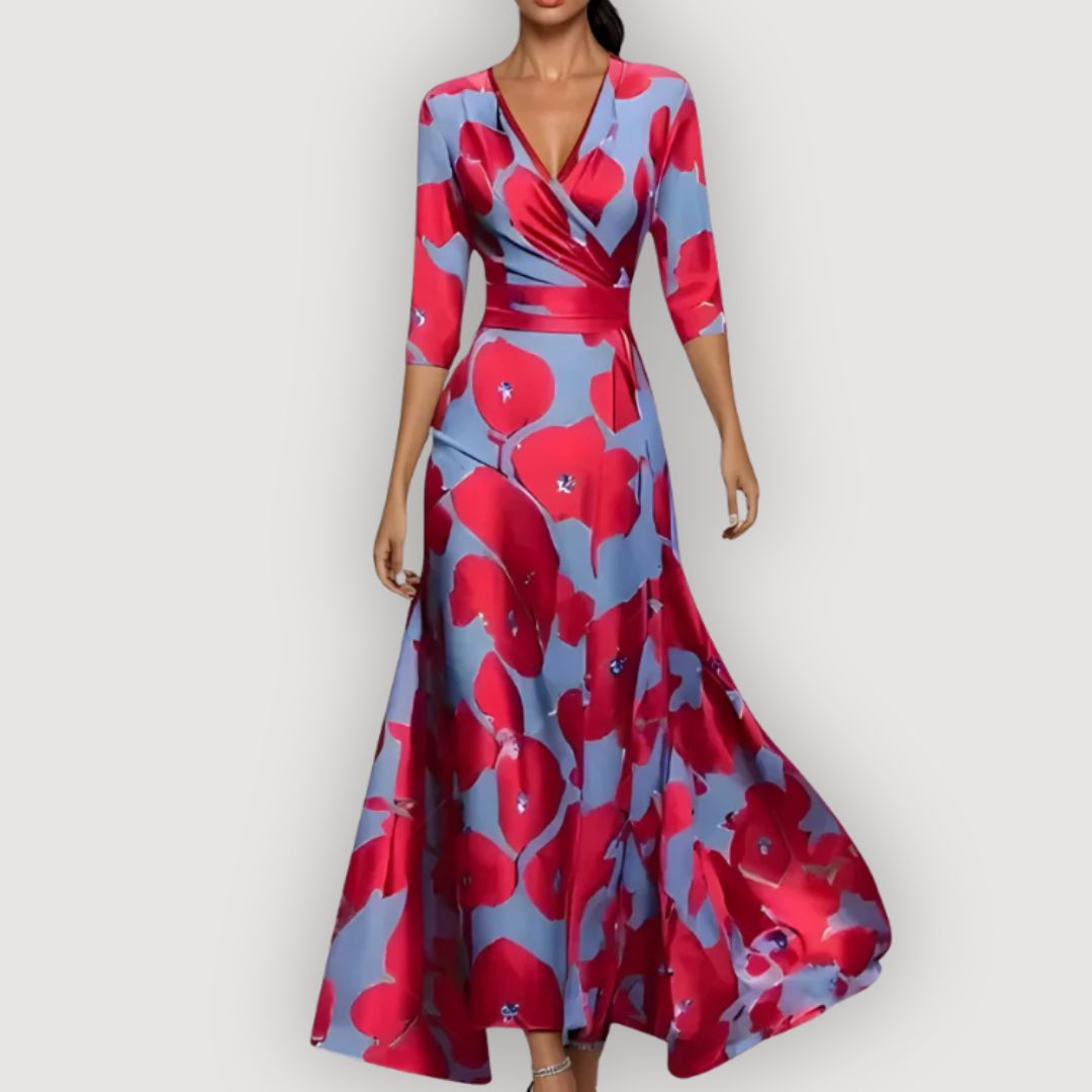 CELINE – FLORAL MAXI DRESS