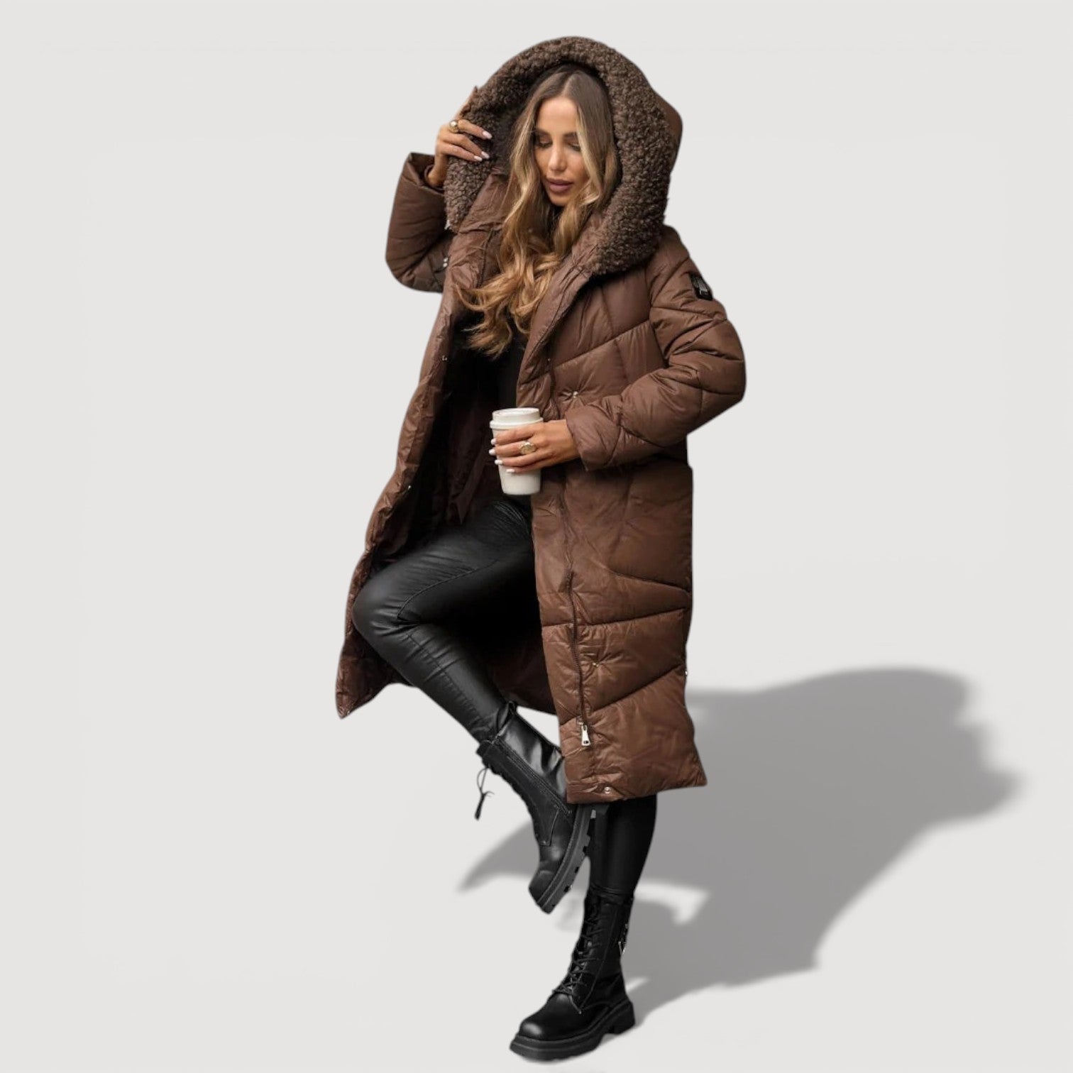 HILDA – LONG PUFFER COAT