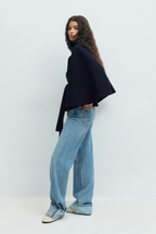 Ombrelle | Belted Cape Jacket