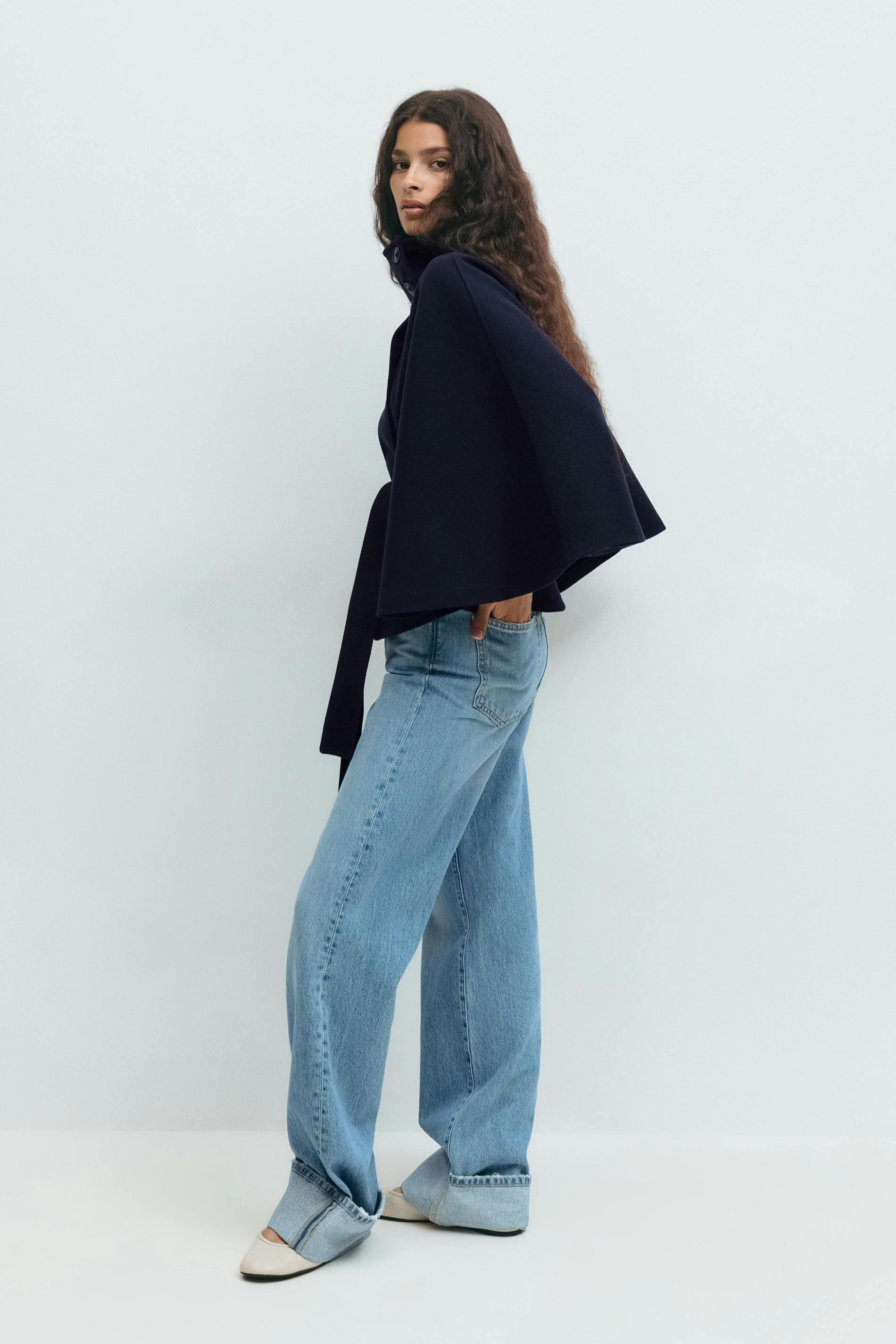 Ombrelle | Belted Cape Jacket