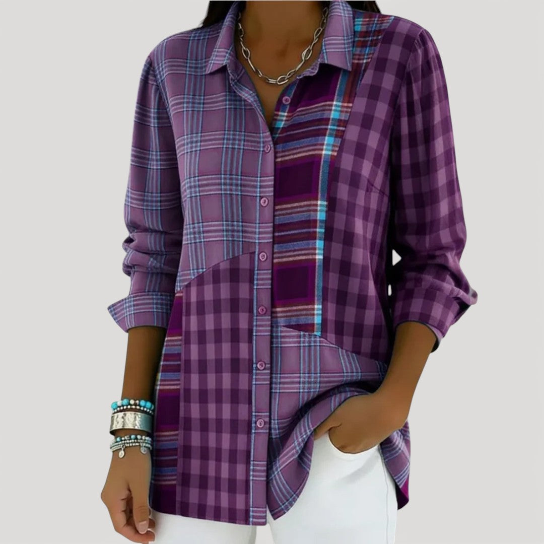 GLYDEL – PATCHWORK SHIRT