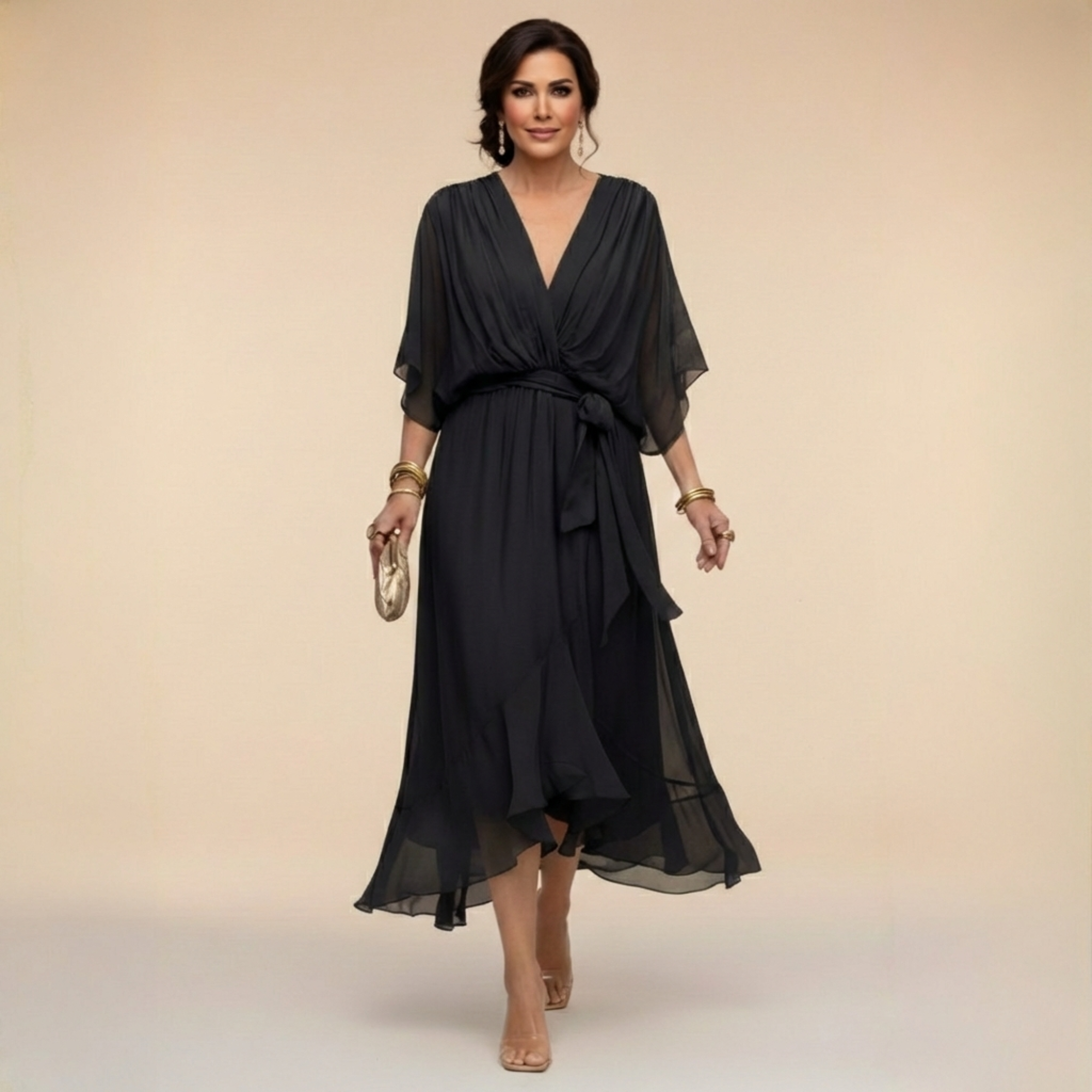 Mona | V-Neck Dress