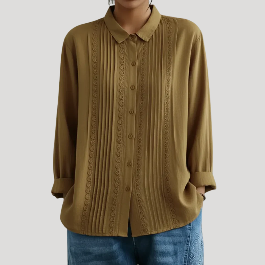 PAM – LACE DETAIL SHIRT