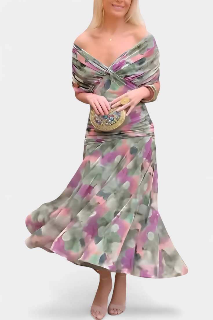 Sofie™ Long Floral Dress