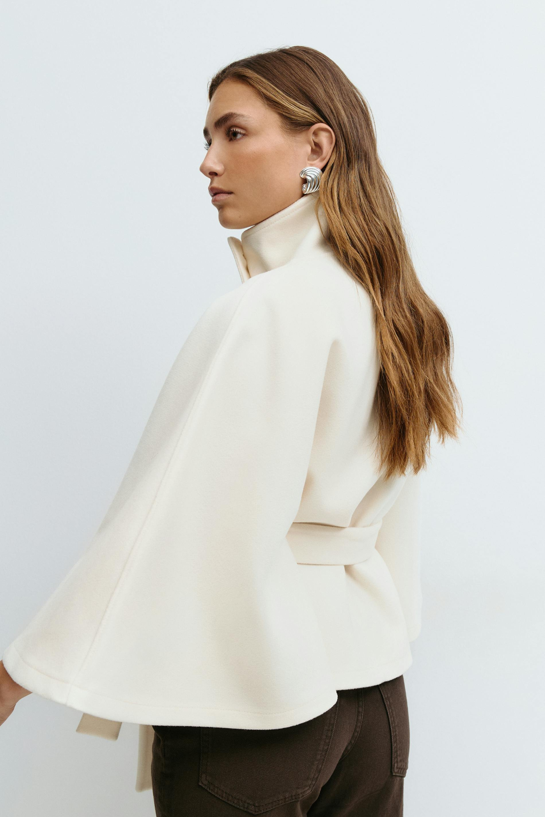 Ombrelle | Belted Cape Jacket
