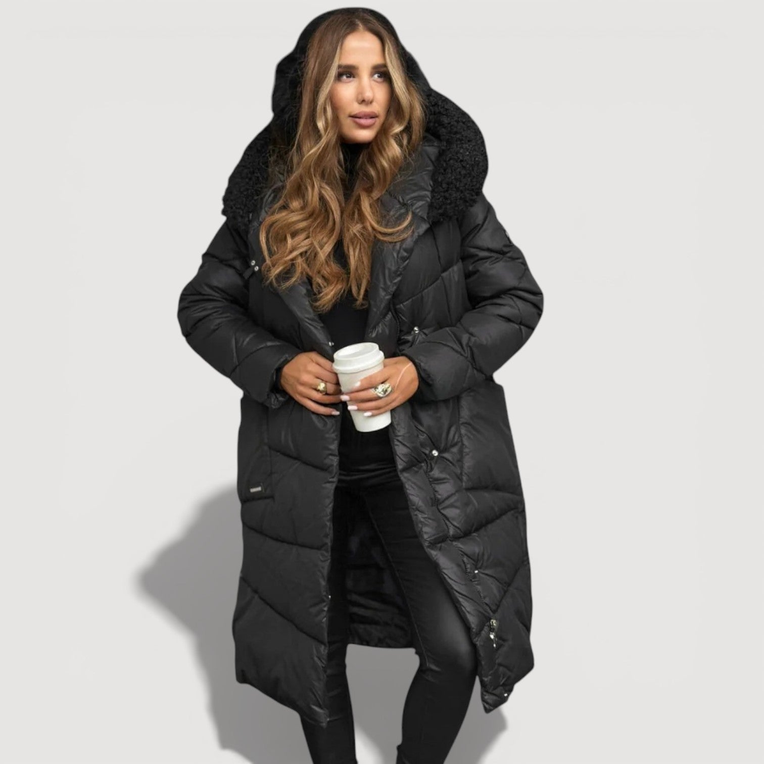 HILDA – LONG PUFFER COAT