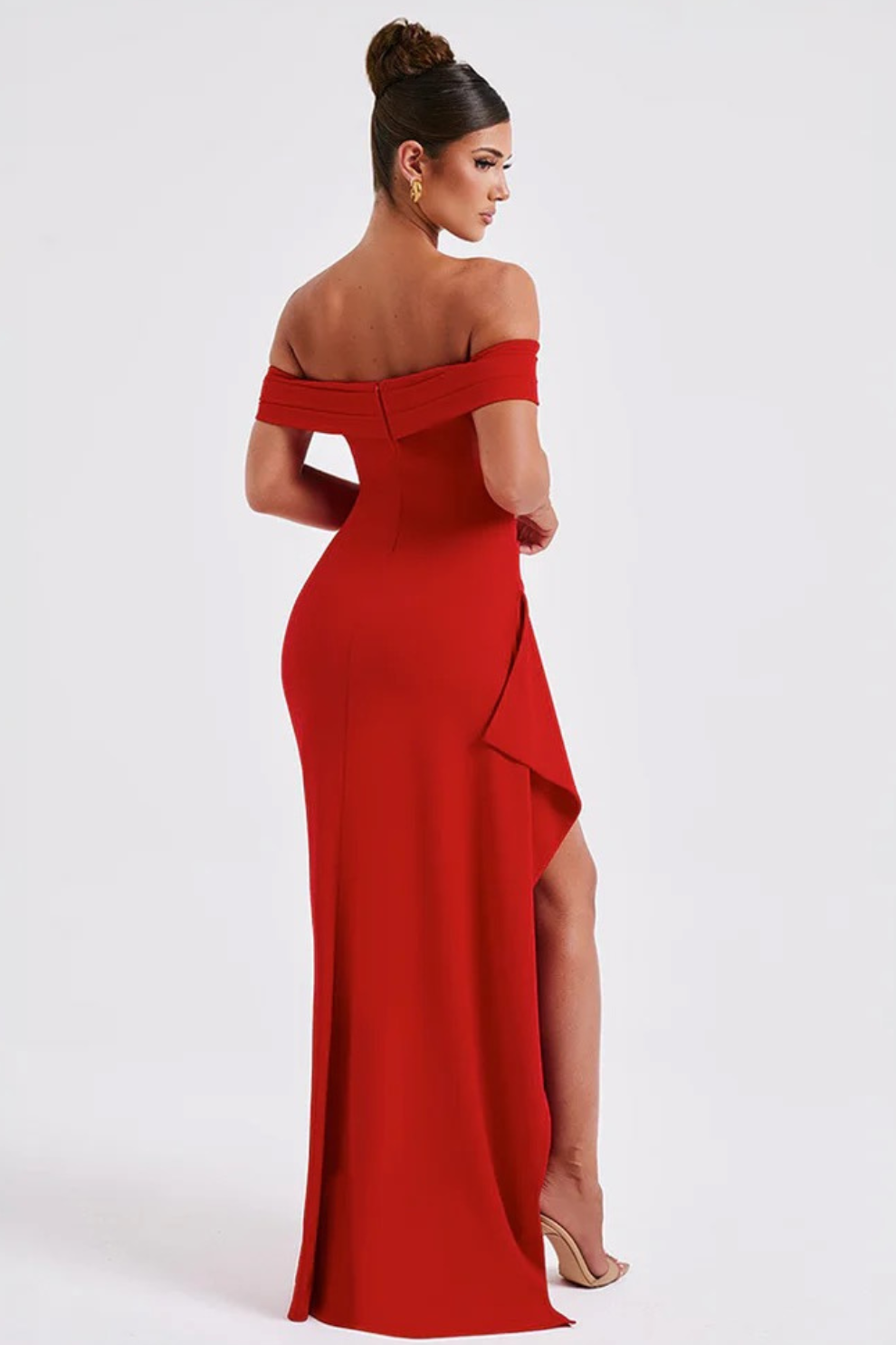 Alexander Saint Sculptée deLuxe Maxi Dress