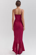 Lisa - Ruffled Long Dress