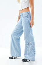 Lily | Bow Tie Jeans