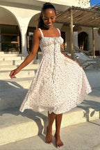 Meredith - Corset Midi Dress