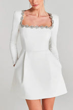 Valerie velvet Mini dress