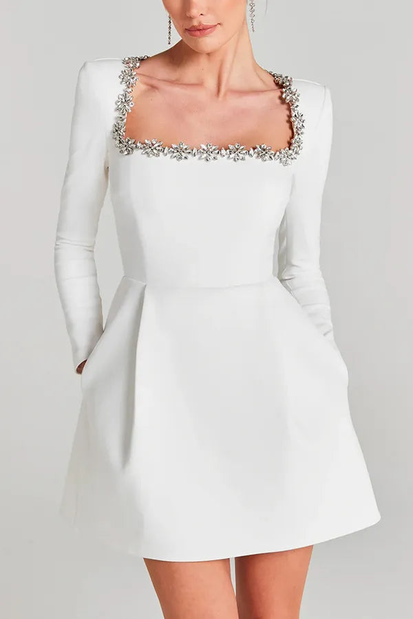 Valerie velvet Mini dress