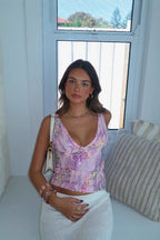 Ivanna - Sequin Halter Tank Top