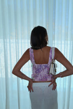 Ivanna - Sequin Halter Tank Top