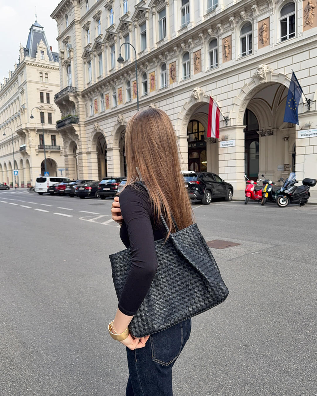 Natalie Woven Bag XL