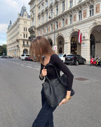 Natalie Woven Bag XL