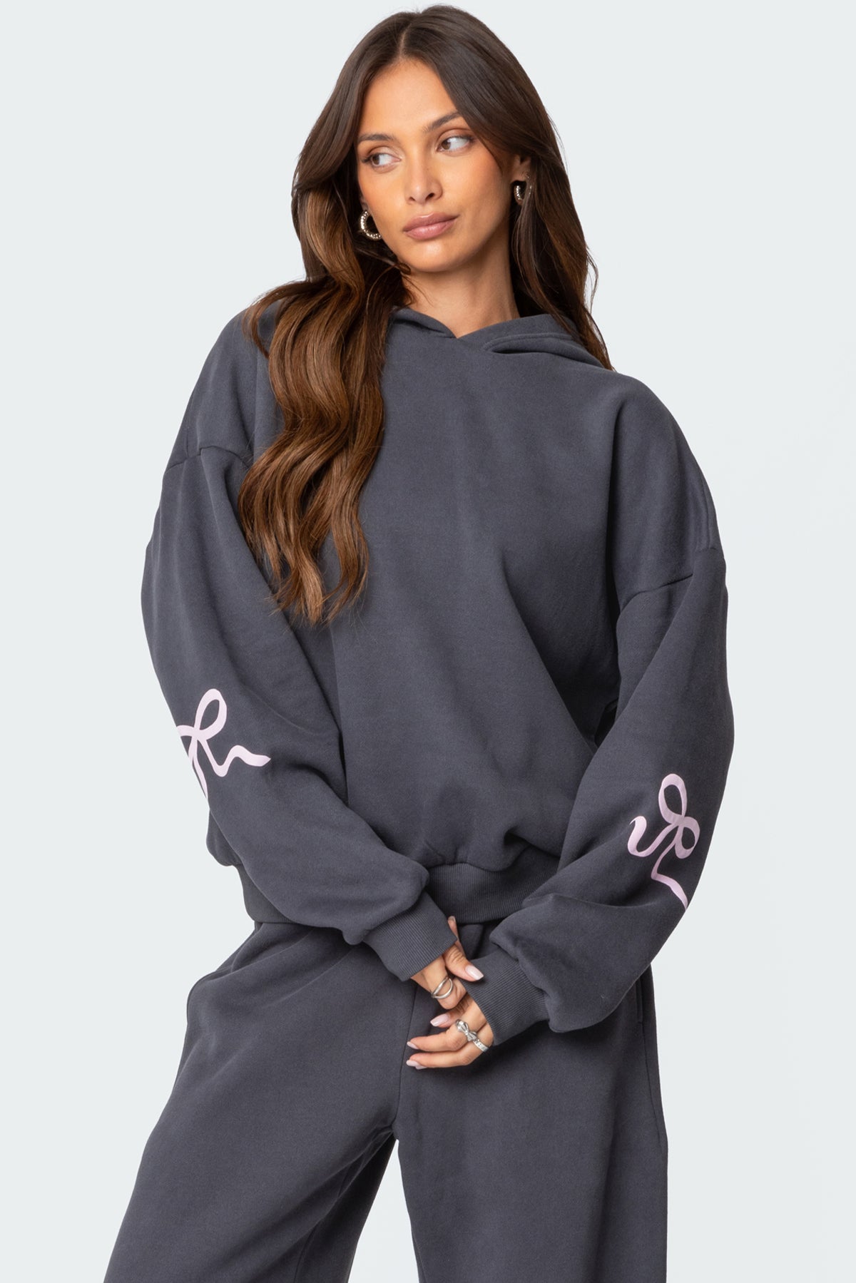 Kaori | Bow Oversized sweatshirt