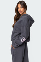Kaori | Bow Oversized sweatshirt