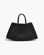 Marissa Vegan Leather Woven Bag Medium