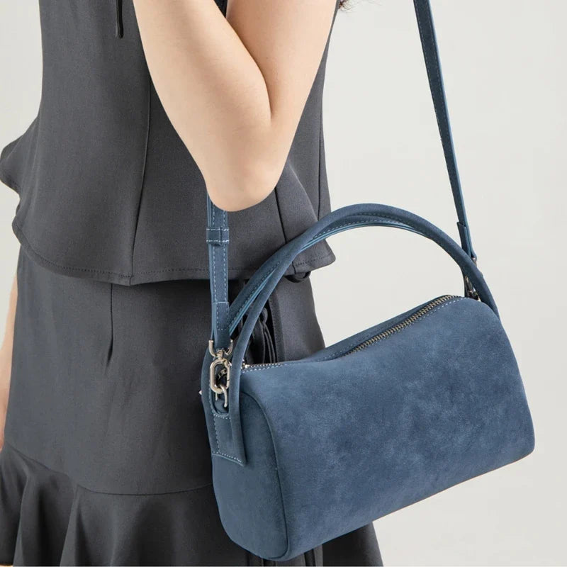 Bella Vegan Suede Bag