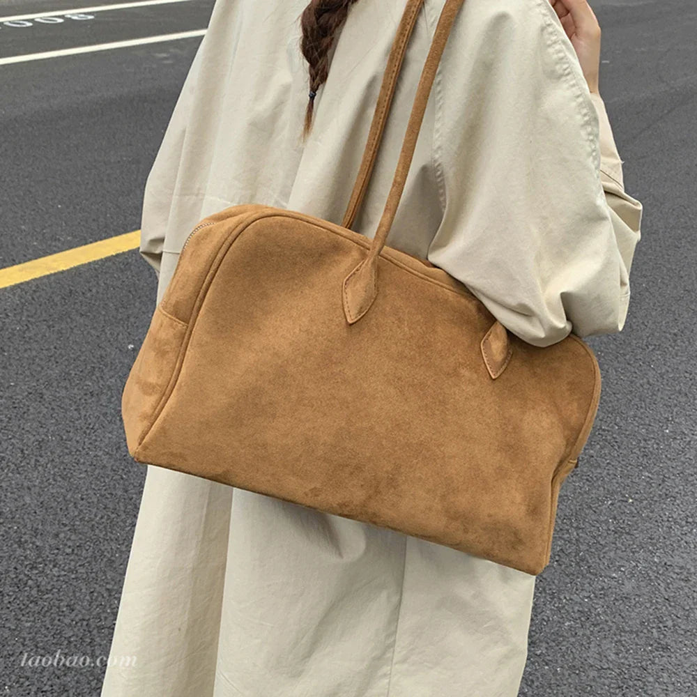 Jenny Suede Shoulder Bag