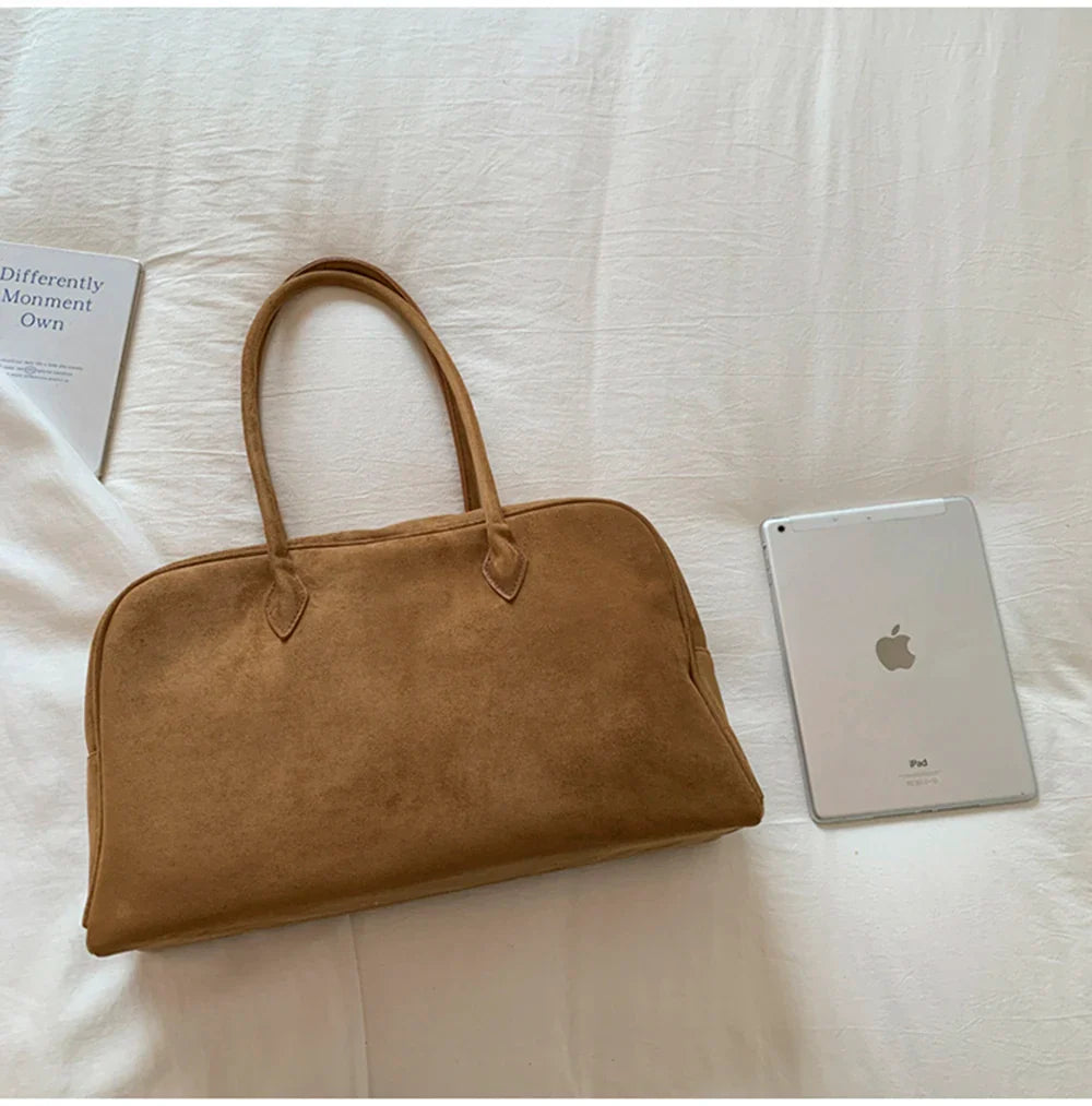 Jenny Suede Shoulder Bag