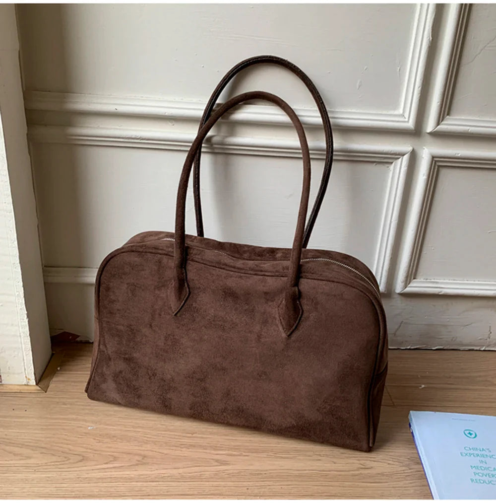 Jenny Suede Shoulder Bag