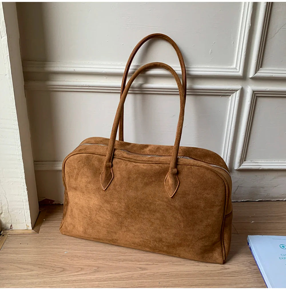 Jenny Suede Shoulder Bag