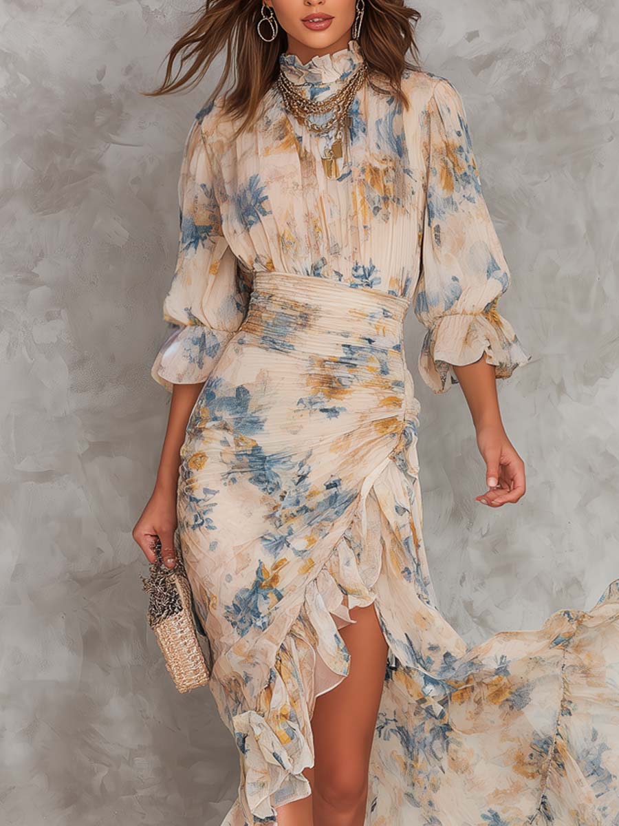 Cora | Floral Maxi Dress