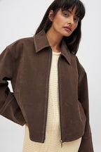Dahlia | Suede Jacket