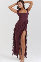 Adrianna - Maxi Ruffle Dress