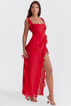 Adrianna - Maxi Ruffle Dress