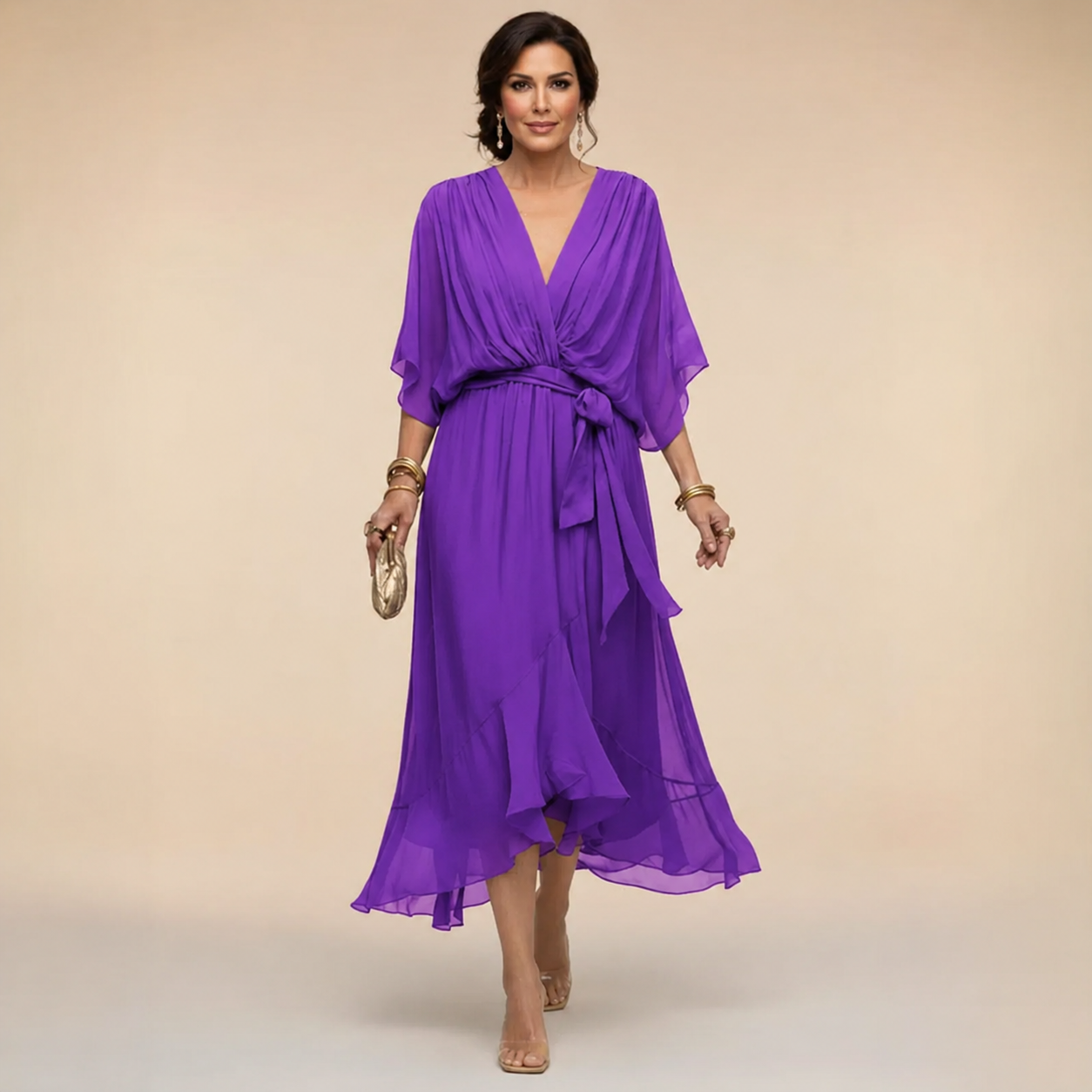 Mona | V-Neck Dress