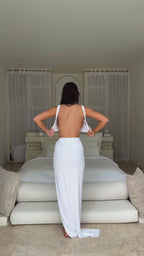 Violetta - Cut-Out Maxi Skirt Set