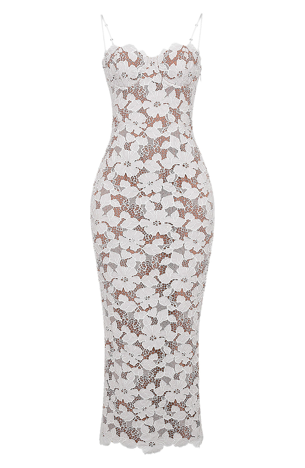Isabella- Pearl Blossom Maxi Dress