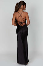 Alexia - Satin Maxi Dress