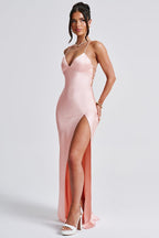 Alexia - Satin Maxi Dress