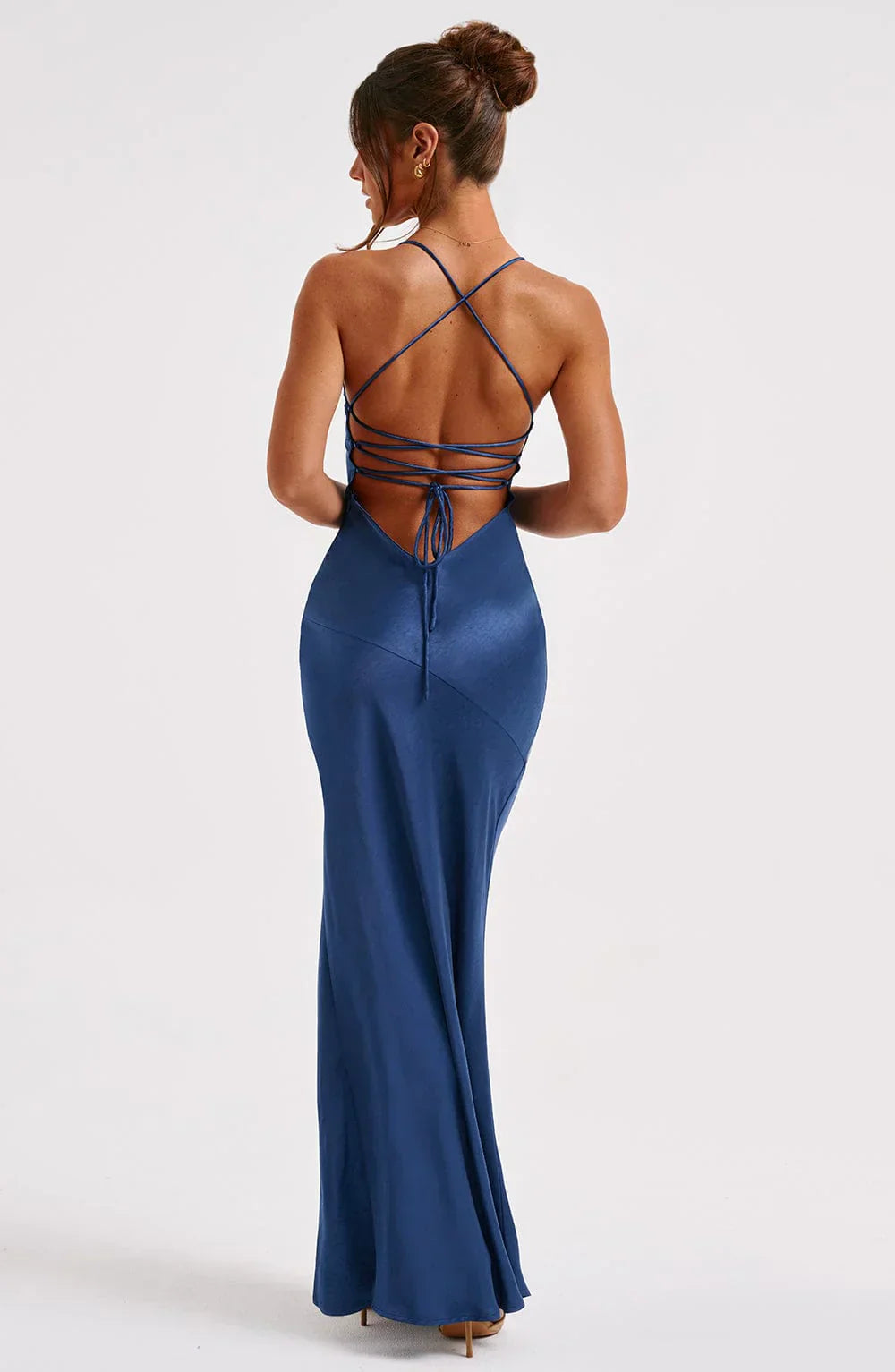 Alexia - Satin Maxi Dress