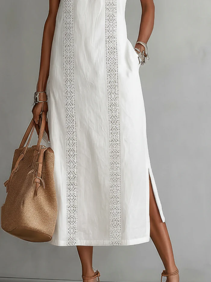 Kimaya Midi Dress | Cotton