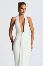 Bernadette - Draped Jersey Maxi Dress